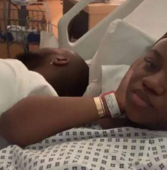 Davido Chioma Welcome Twins In US
