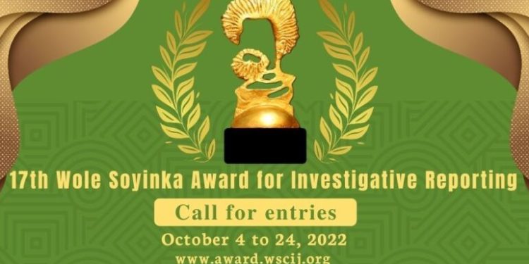 Call For Entries Wole Soyinka Award For Investigative Reporting 2023