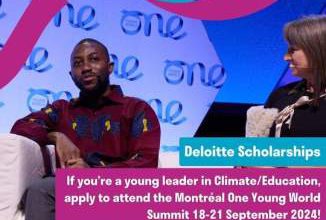 Deloitte/One Young World Scholarship Program 2024