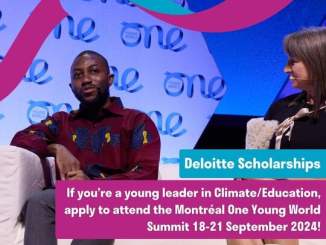 Deloitte/One Young World Scholarship Program 2024