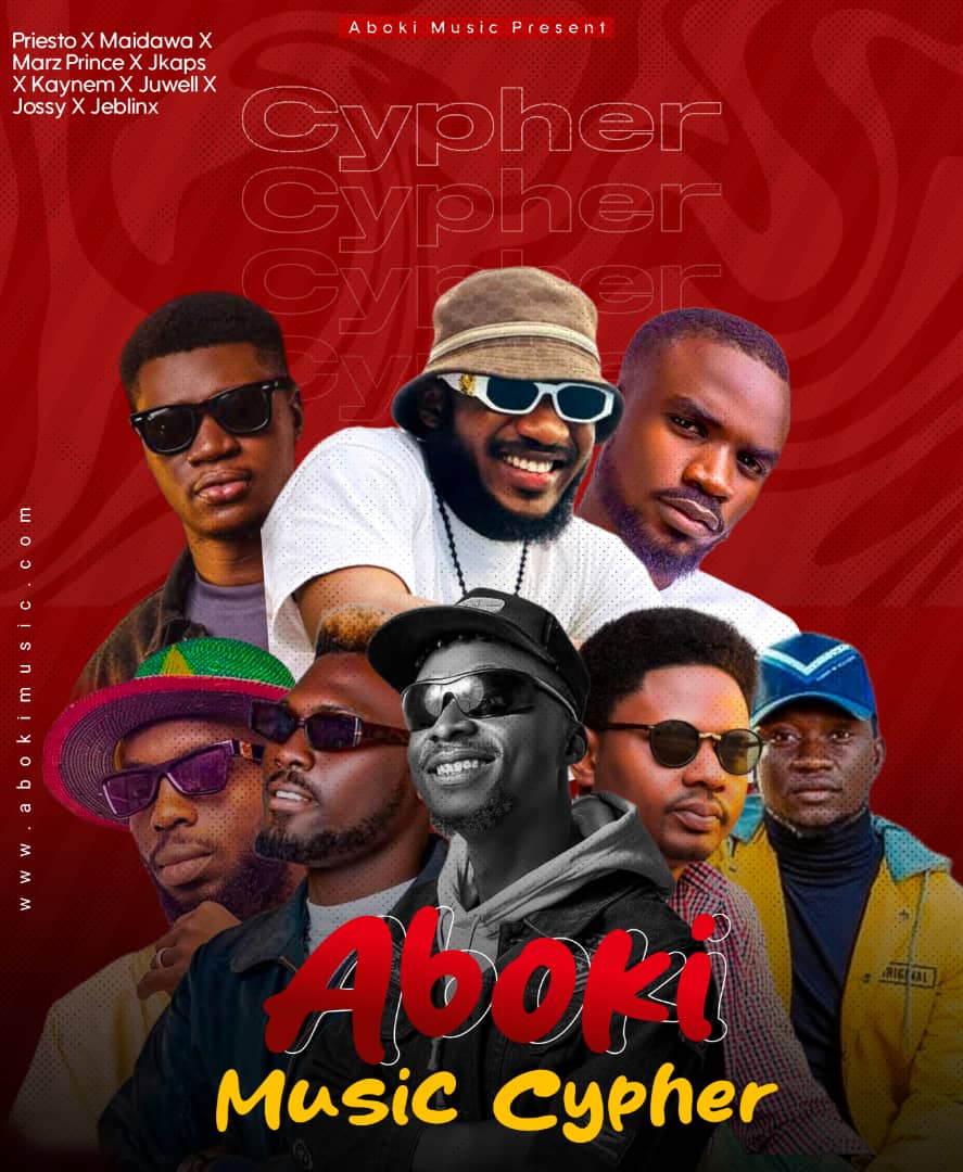 Abokimusic Cypher featuring Priesto, Jossy, Maidawa Kaynem, Marz Prince, Juwell, Jkaps & Jeblinx