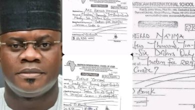 Yahaya Bello’s Children’s School Fees of $839,000 Paid with State Funds — Corruption at its Peak (See receipts)