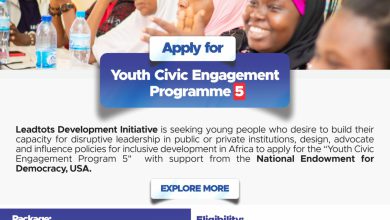 Apply Now For Youth Civil Engagement Program Cohort '5' 